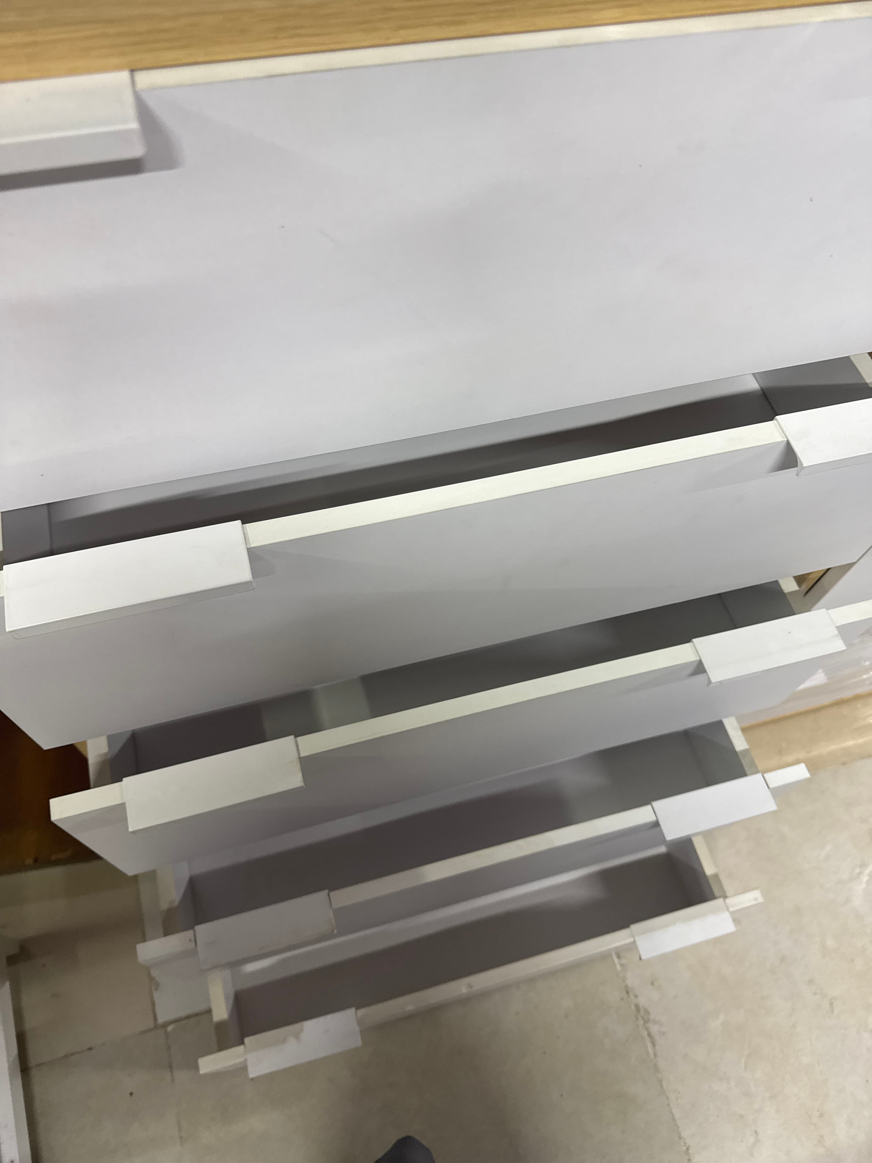 White 4-Drawer Chest 3