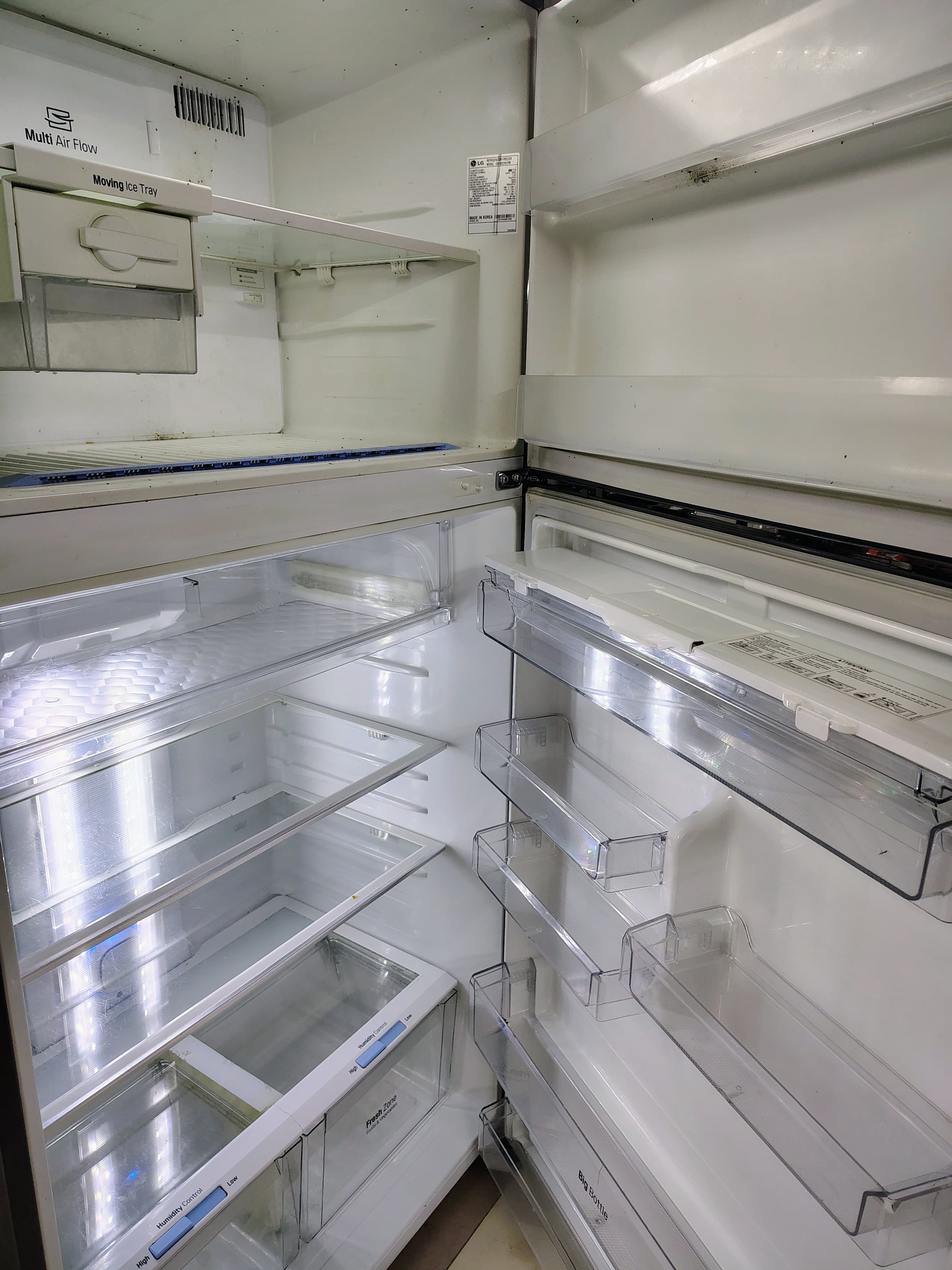 LG Stainless Steel Refrigerator with Water Dispenser 3