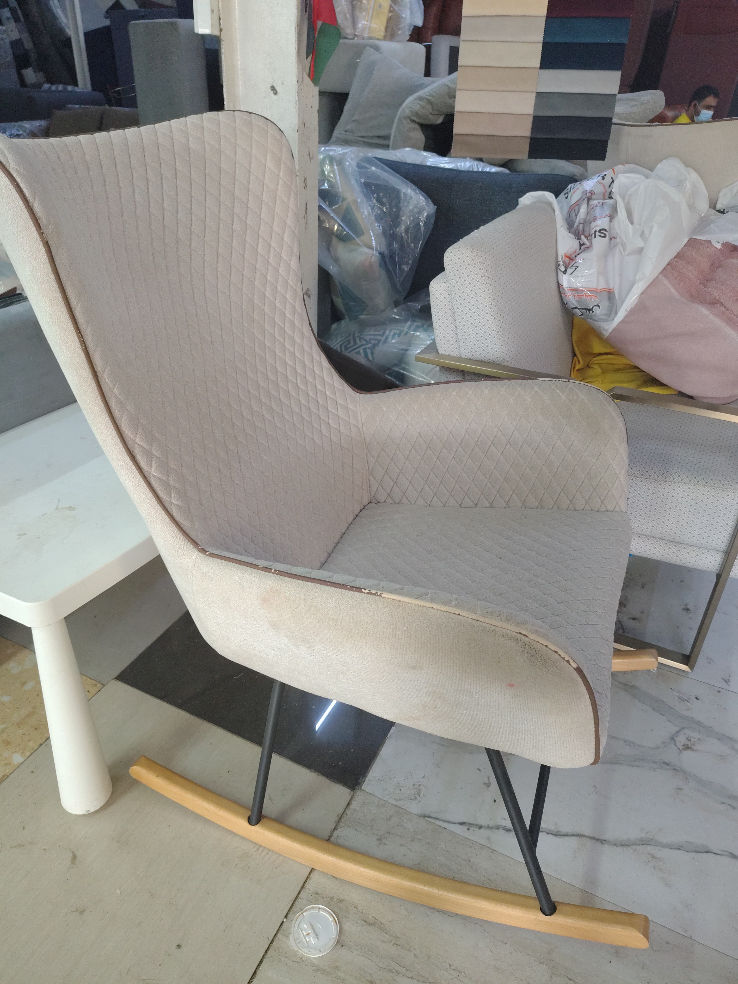 Quilted Accent Chair 2