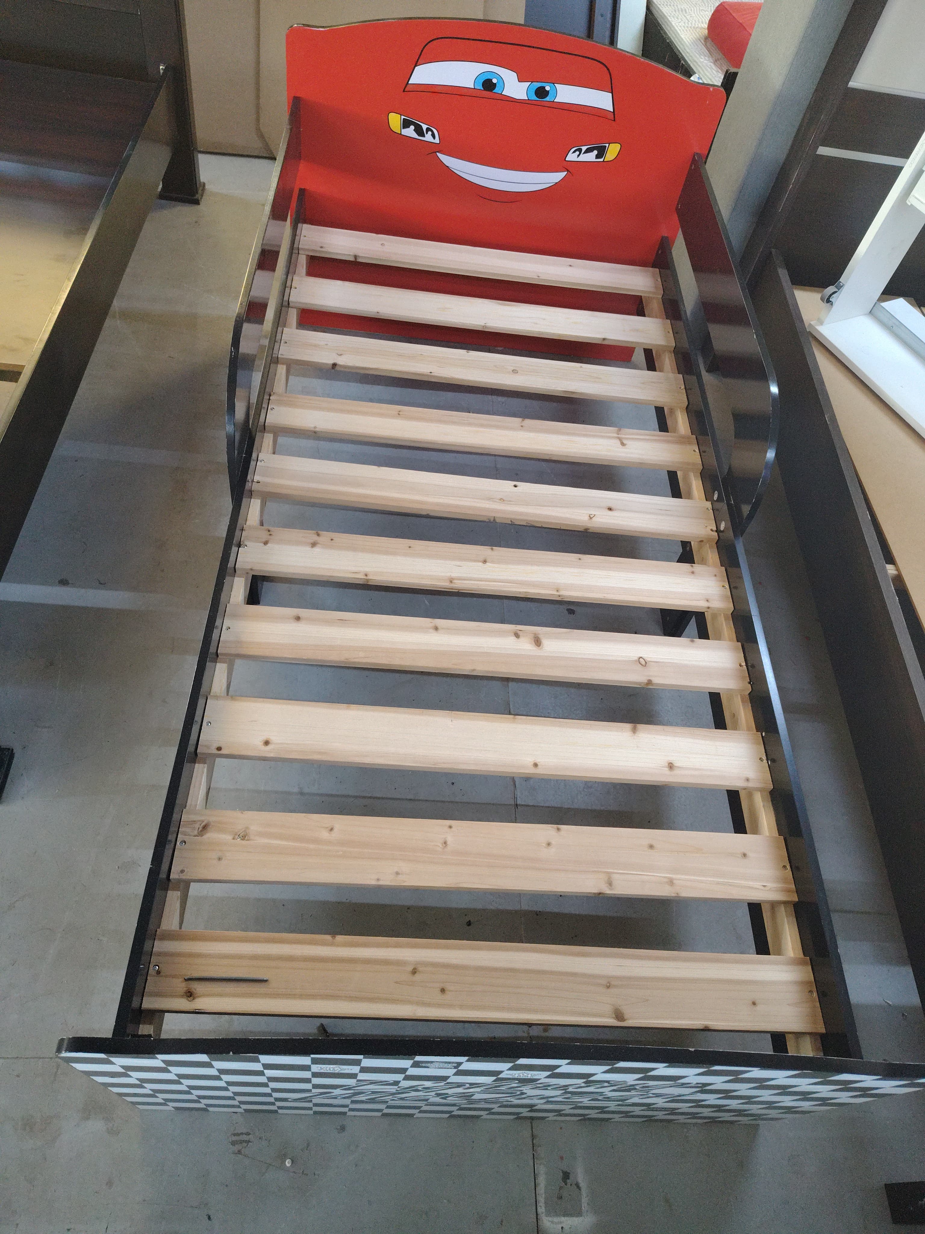 Lightning McQueen Themed Bed Frame