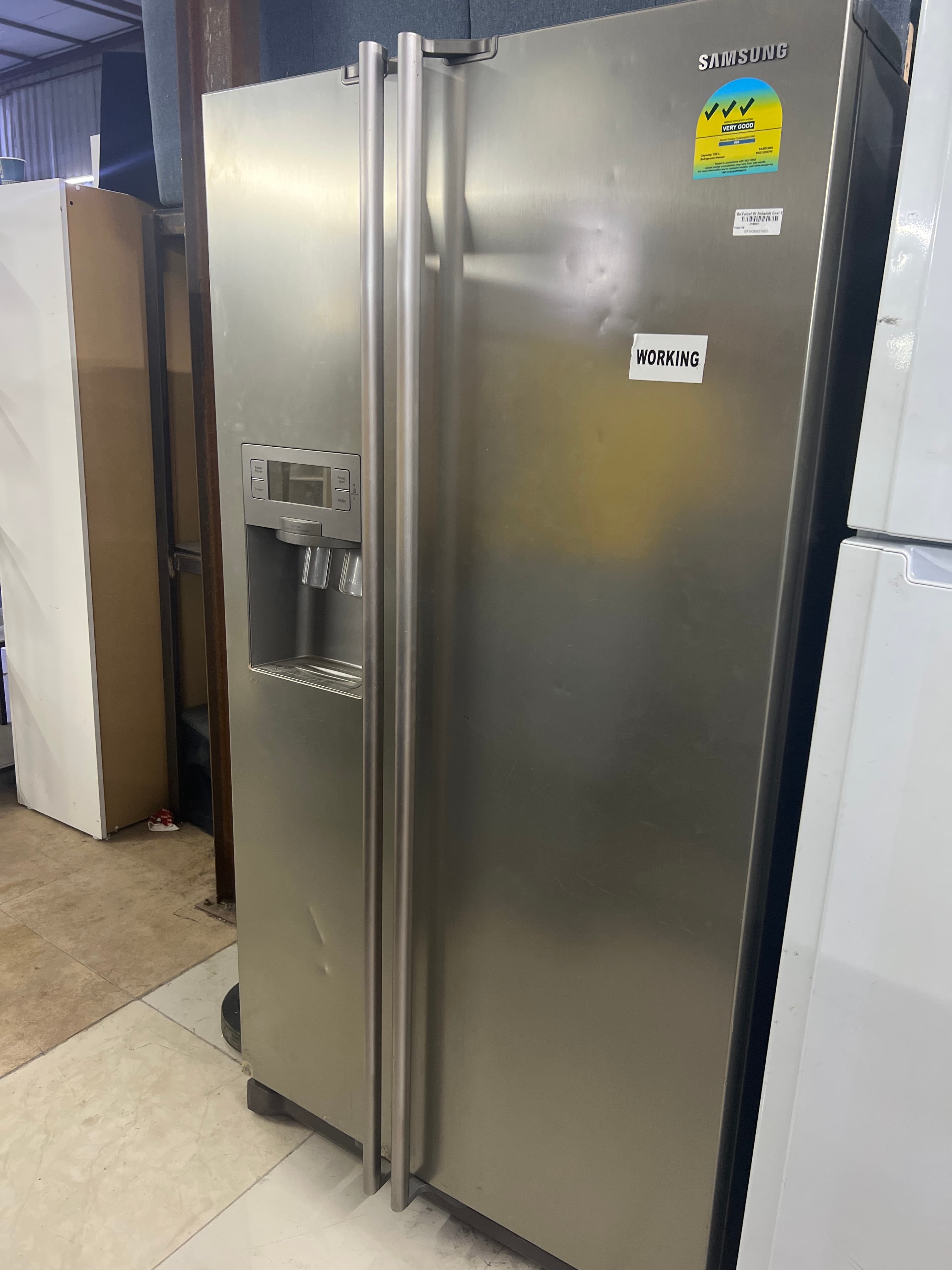 Used Samsung Side-by-Side Refrigerator 26cu.ft