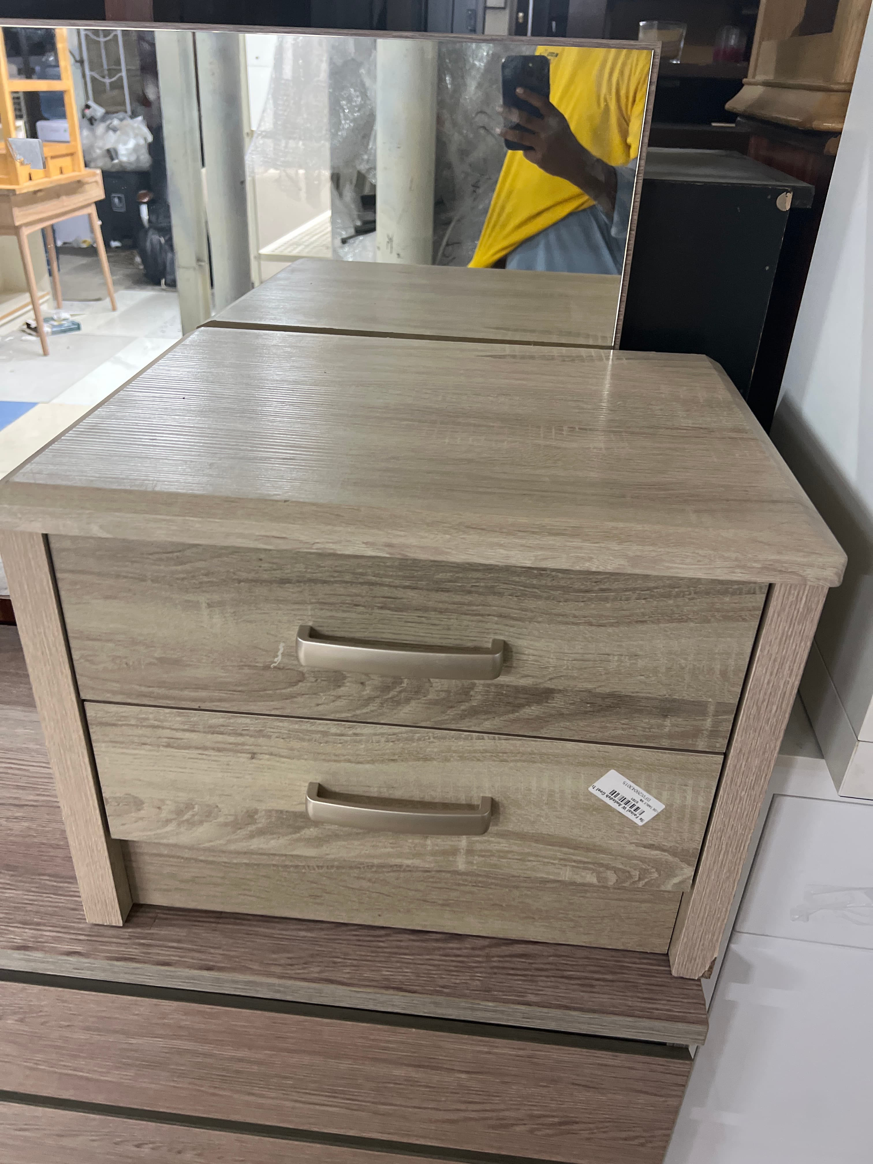 Used Home Box Nightstand 2-Drawer 3