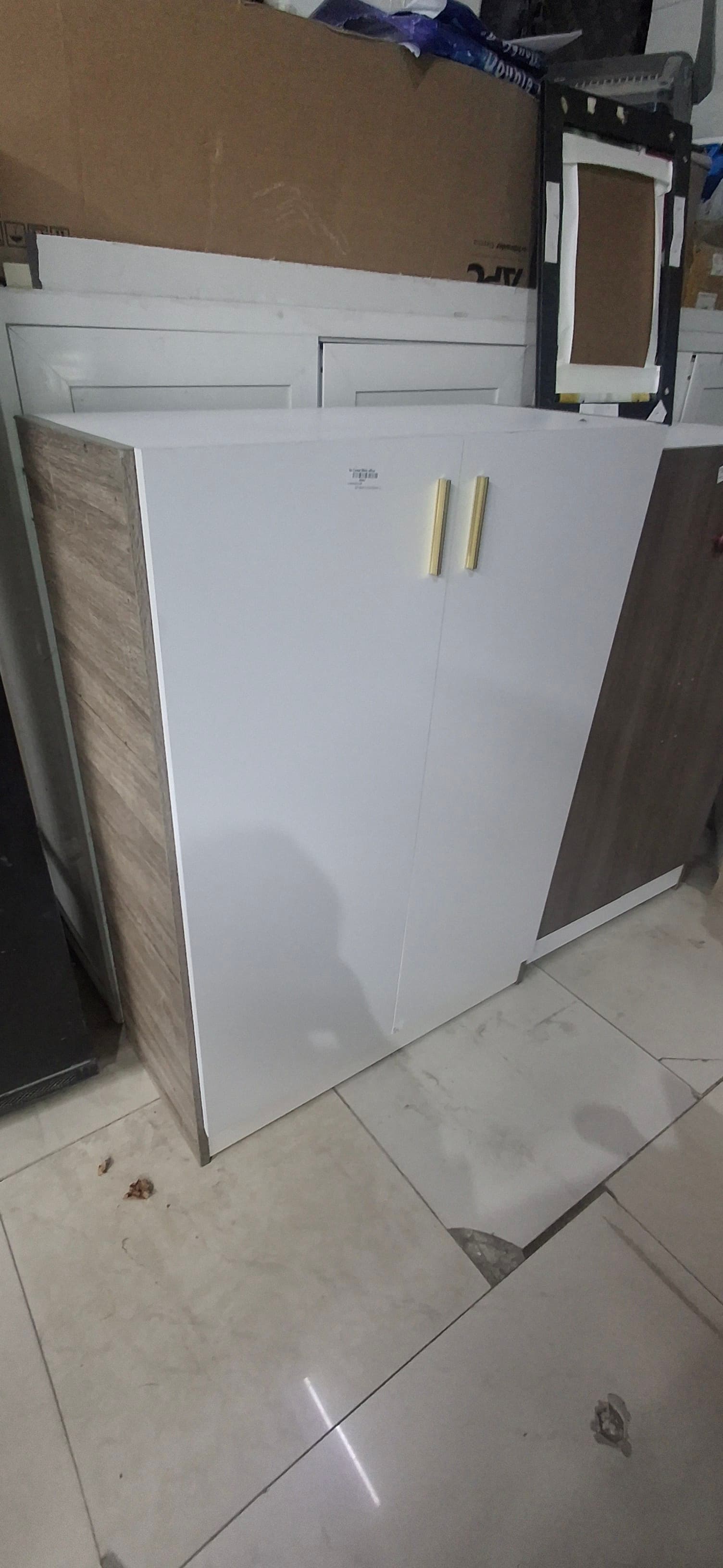 New Bufaisal Kitchen Cabinet 2-Door White