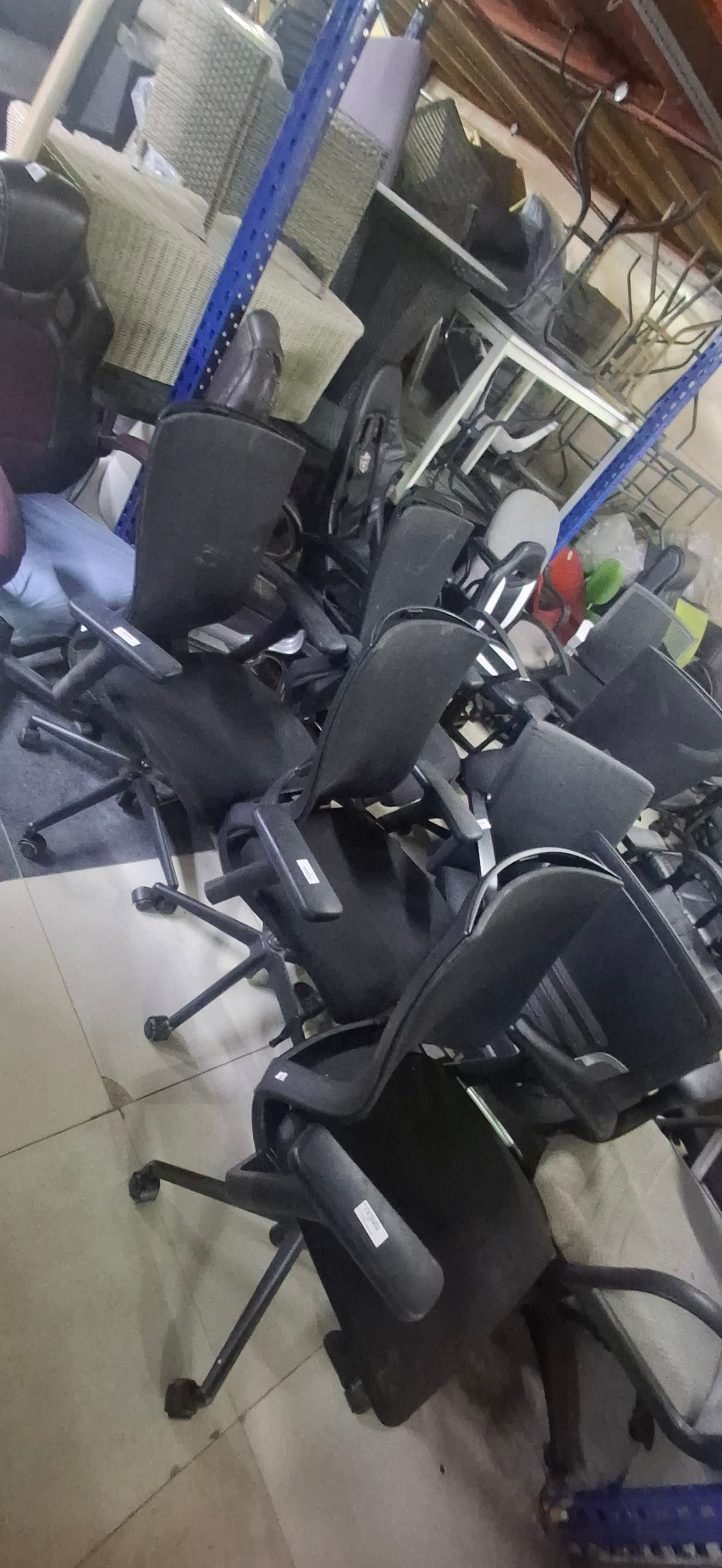 Used Office Chair Black Mesh