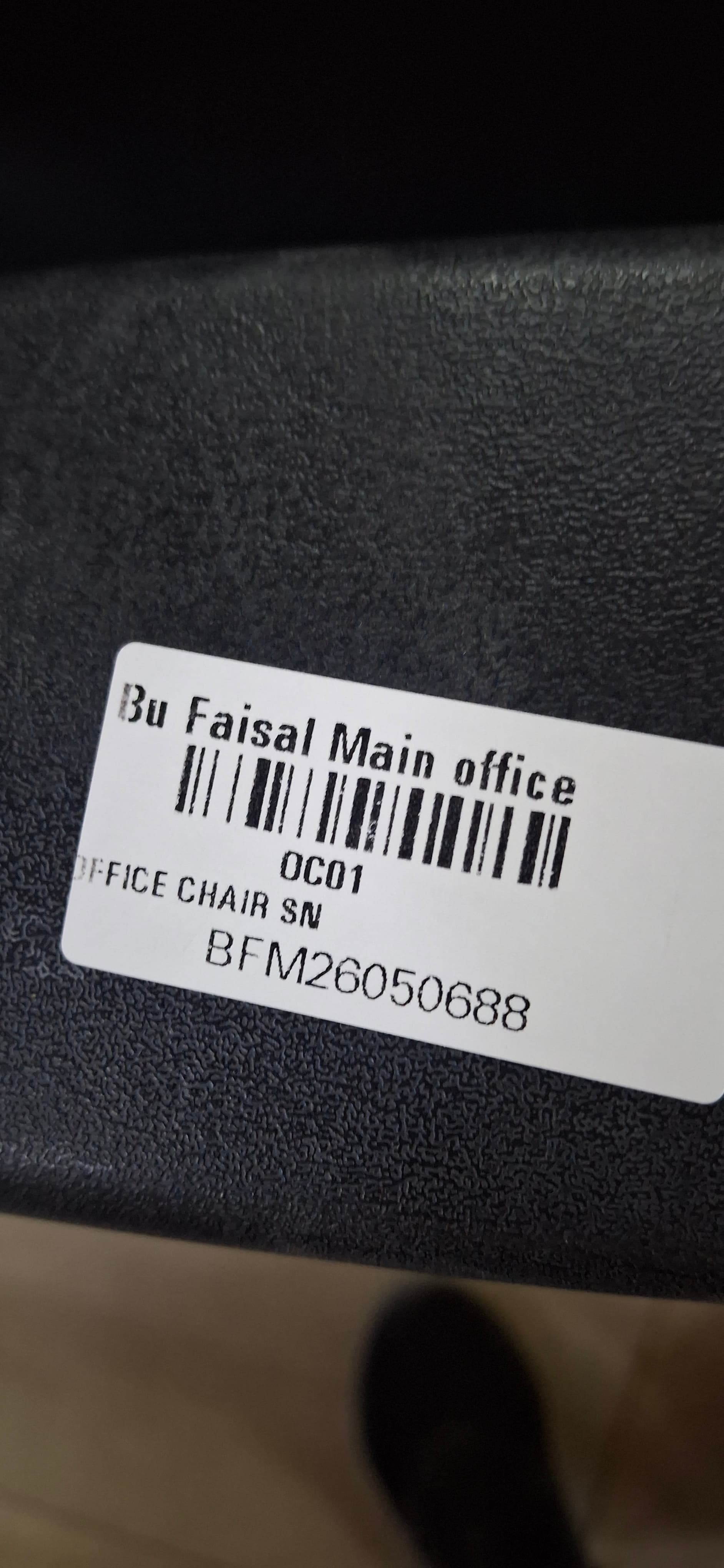 Used Office Chair Black Mesh 2