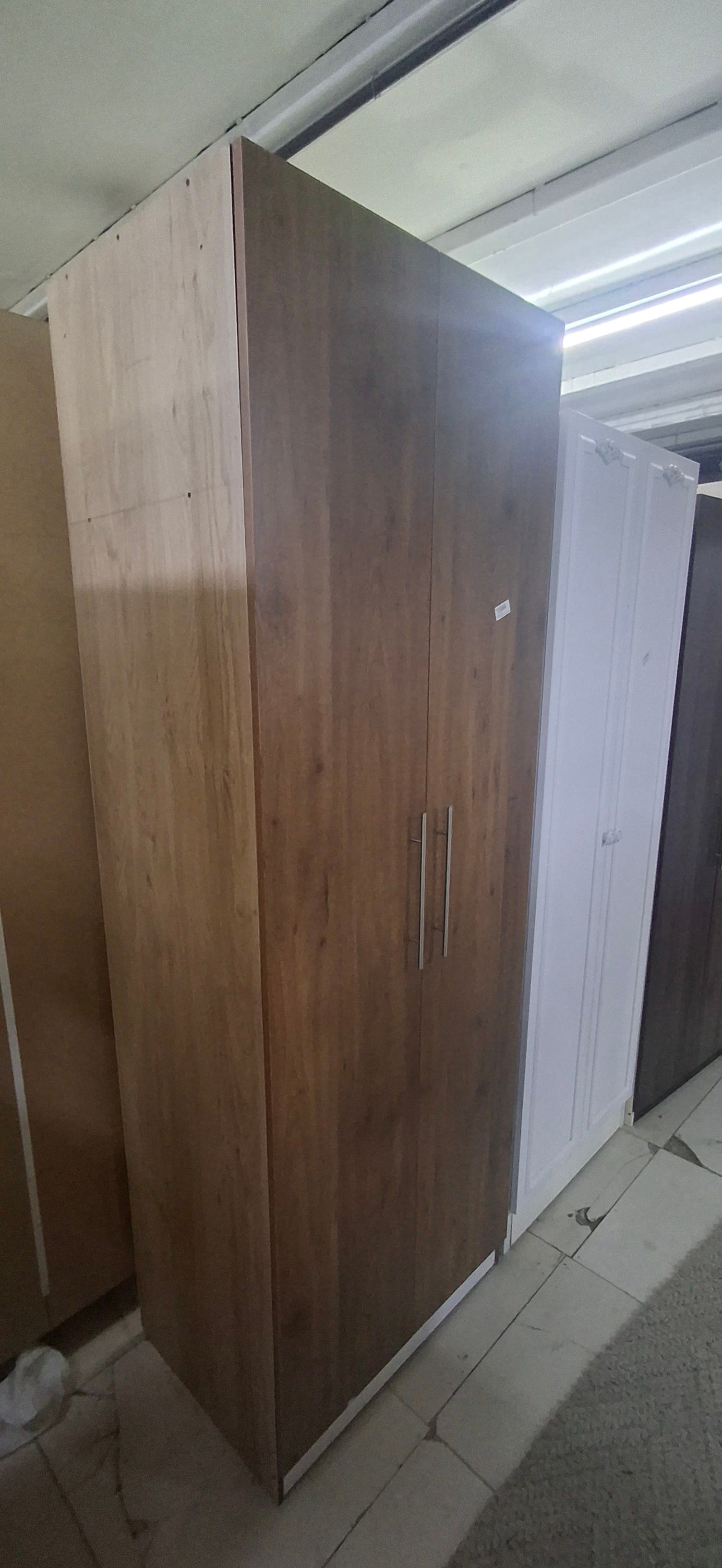 New Bufaisal Wooden Wardrobe Cupboard 2-Door