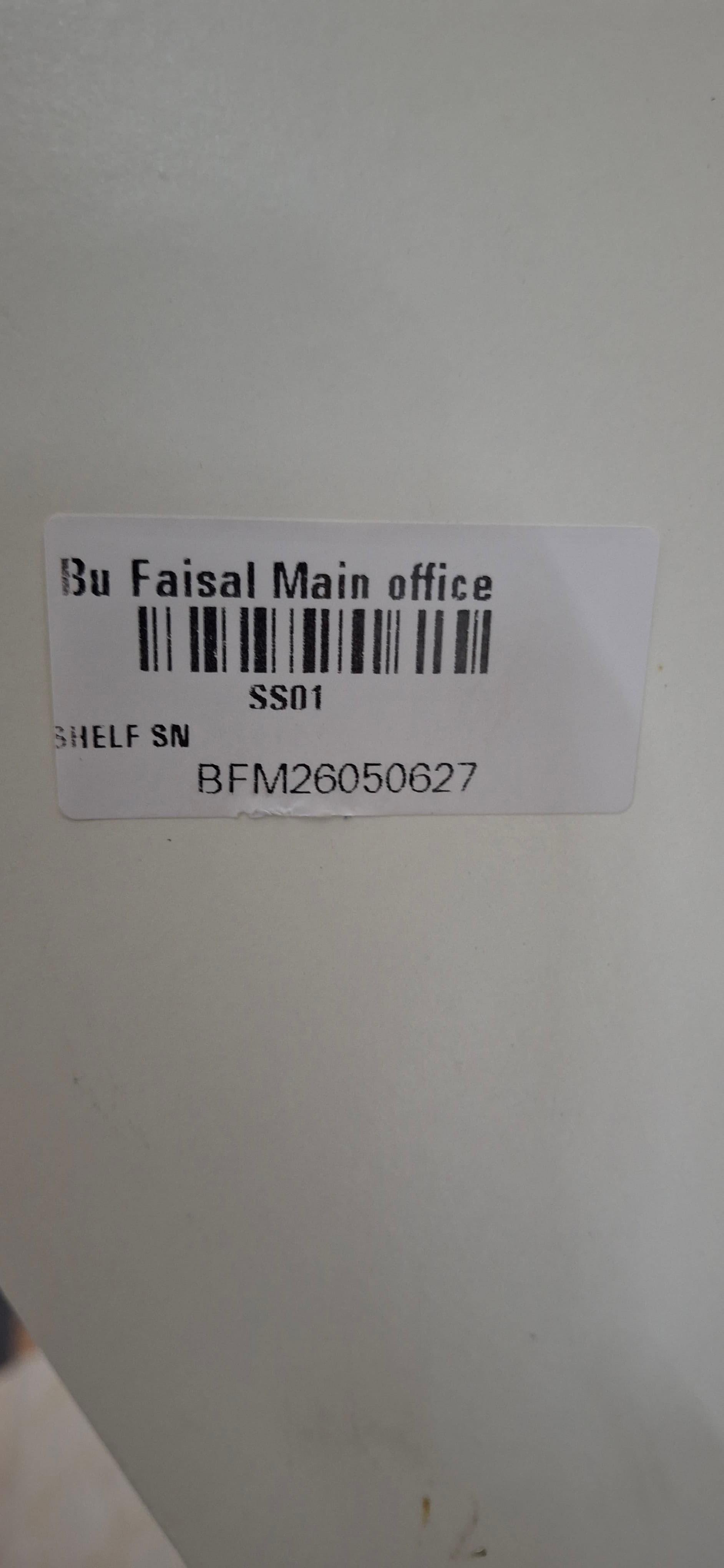 Used Bufaisal Storage Shelf Unit White 3